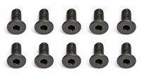 Associated TC6.1/12R5 Flat Head Cap Screws, 2.5 x 6mm (10)