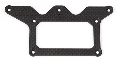 Associated RC12R6 FT Lower Pod Plate, graphite