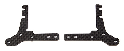 Associated RC12R6 Chassis Brace Set-left and right, graphite