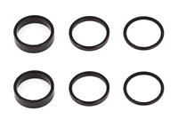 Associated RC10F6/RC12R6 1/4" Rear Axle Shim Set (6)