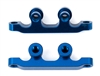 Associated RC12R6 Front Bulkhead, blue aluminum