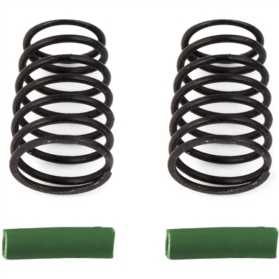 Associated RC10F6 Side Springs, green, 4.2 lb/in