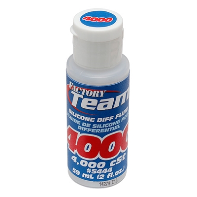 Associated Silicone Diff Oil Fluid-4000 weight, 2 oz. bottle