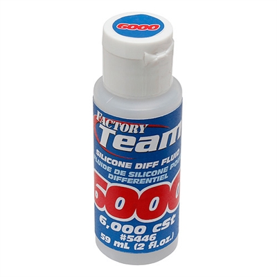 Associated Silicone Diff Oil Fluid-6000 weight, 2 oz. bottle