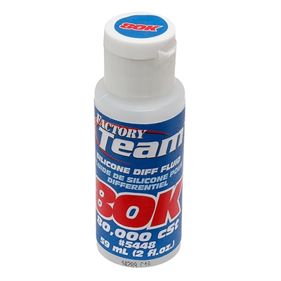 Associated Silicone Diff Oil Fluid-80,000 weight, 2 oz. bottle