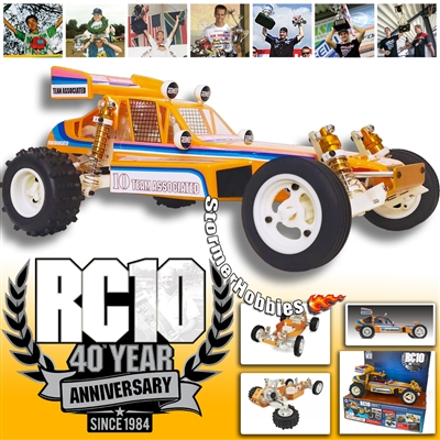 Associated RC10 40th Aniversary Electric 2wd 1/10th Classic Buggy Kit