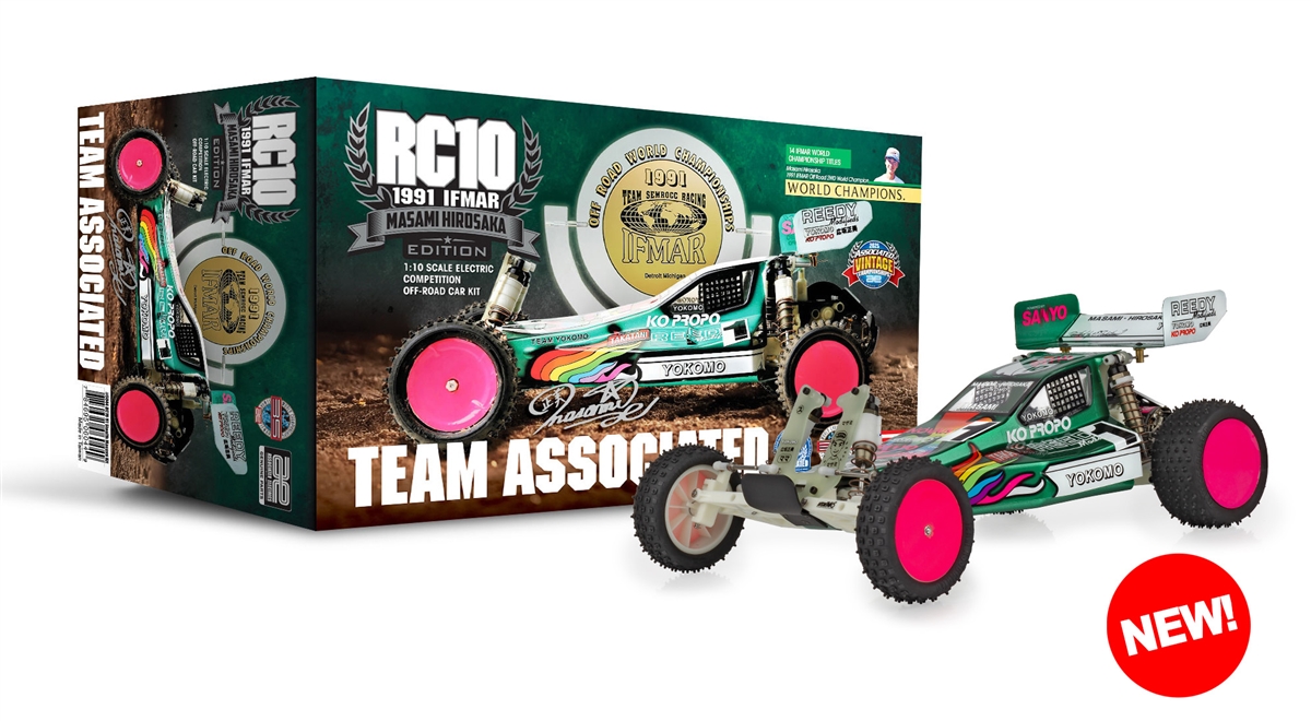 Associated RC10 91 Stealth Car Masami Edition 2wd 1/10th Buggy Kit