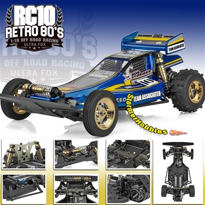 Associated RC10 Retro 80's Ultra Fox 2wd 1/10th Buggy Kit