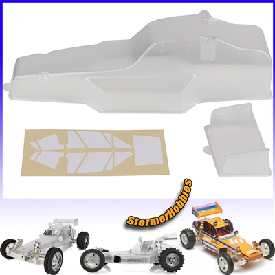 Associated RC10 Protech Body and Wing, clear