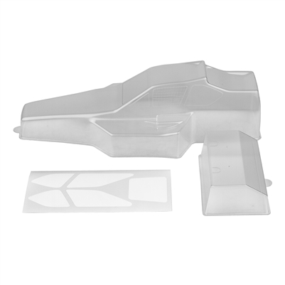 Associated RC10 Mirage SS Body and Wing, clear