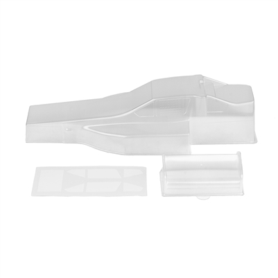 Associated RC10 Protech II Body and Wing, clear