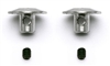 Associated Wing Buttons, Aluminum
