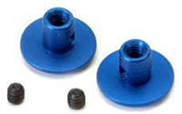 Associated Wing Buttons, Blue Aluminum 