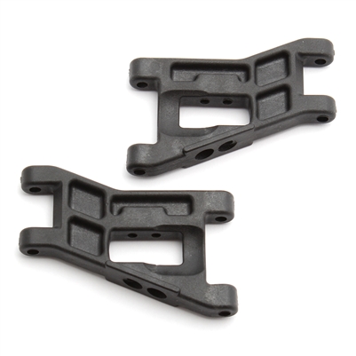 Associated RC10 Wide Front Arms, Black (2)