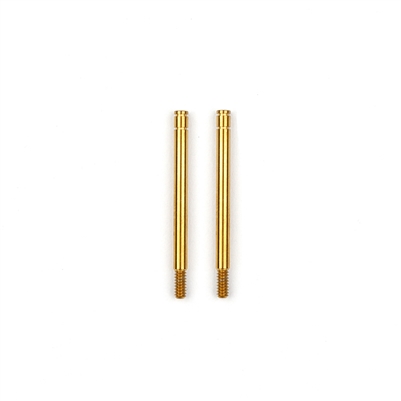 Associated RC10 FT Gold Shock Shaft- .71" Stroke (2)