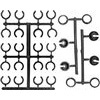 Associated Shock Spring Cups And Preload Spacers (4 Sets)