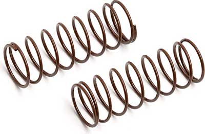 Associated B4 Front Springs, Brown (2) 