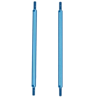 Associated RC10 4WD FT Aluminum Chassis Stiffener Tubes, Blue
