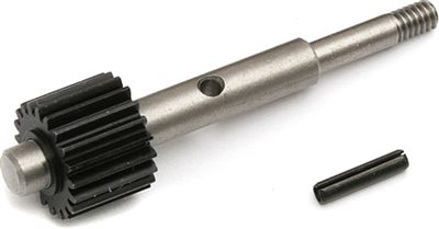 Associated Driver Gear/Shaft Assembly With Roll Pin