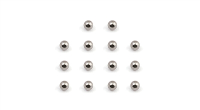Associated 3/32" Diff Balls, Carbide (12)