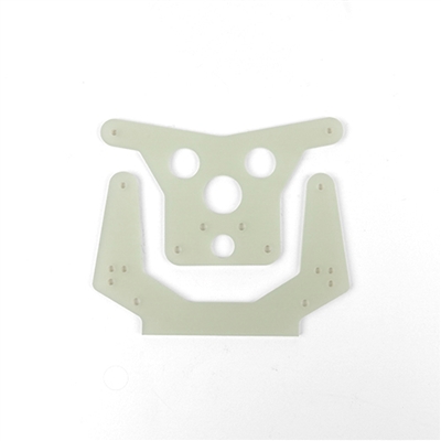 Associated RC10 Fiberglass Shock Towers, front and rear
