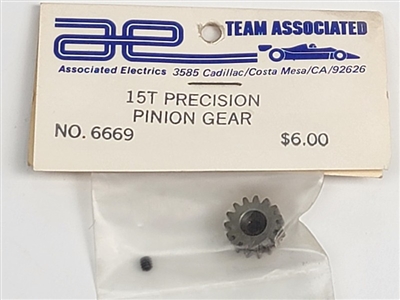 .Associated Vintage Pinion Gear-32 pitch, 15 tooth-machined