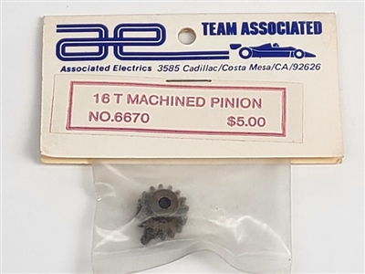 .Associated Vintage Pinion Gear-32 pitch, 16 tooth-machined
