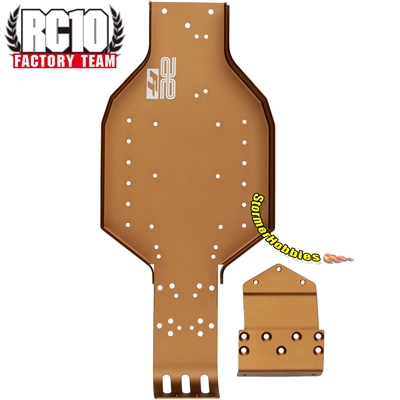 Associated RC10 Bronze Factory Team Chassis and Nose Plate