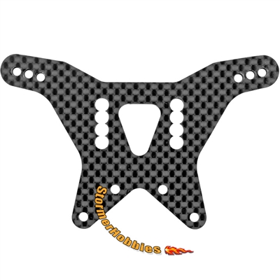 Associated RC10 FT Rear Shock Tower, carbon fiber