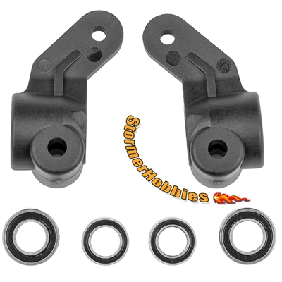Associated RC10 FT Front Steering Blocks, 12mm Hex