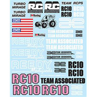 Associated RC10WC Decal Sheet for RC10 World's Car