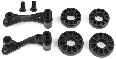 Associated DR10 Wheelie Bar Wheels and Mount
