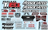 Associated T6.1 Decal Sheet