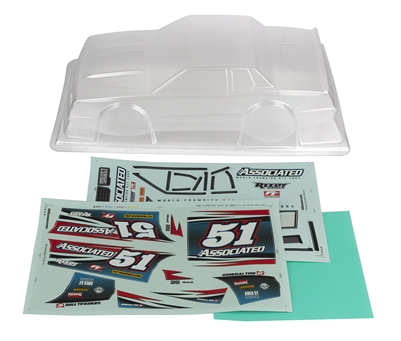 Associated SR10 Street Stock clear Body Set