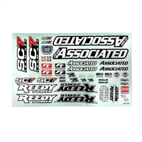 Associated RC10SC7 Decal Set