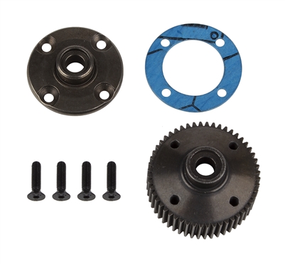 Associated DR10M Metal Gear Differential Case Set, 52T