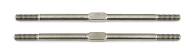 Associated T4.1/SC6.1 Turnbuckles-67mm/2.62", steel (2)