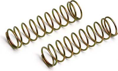 Associated Truck Front Springs-Gold (2) 3.70 Lb.