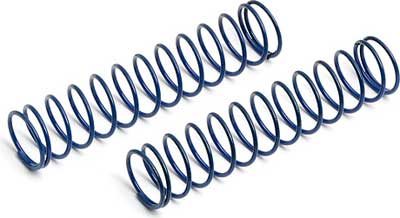 Associated Rear Shock Springs-Blue, 2.55 Lb. (2)