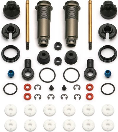 Associated Factory Team V2 Threaded Shock Set, 1.18 Buggy Rears (2)