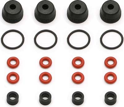 Associated Factory Team V2 Threaded Shock Rebuild Kit For 4 Shocks