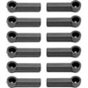 Associated Low Friction Ball Cups, Black (12)
