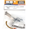 Associated RC10T Rear CVA Set, 84mm, Chrome