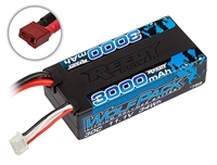 Reedy Wolfpack 3000mAh 11.1V 30C Shorty 3S Lipo Battery with T-plug