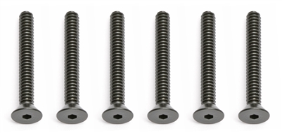 .Associated 4-40 x 7/8" Flat Head Socket Screws (6)
