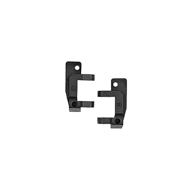 Associated RC10 Front Caster Blocks, 30 Deg, Black