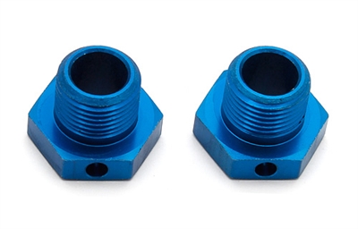 Associated RC8B3 17mm Hex Drive Hubs, blue
