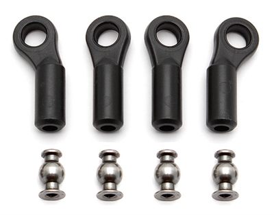 Associated RC8B3 Tie Rod Ends for 4mm