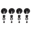 Associated RC8B3 Shock Rod Ends and Spring Cups (4)
