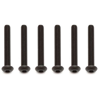 Associated RC8B3 M2.5 x 18mm Button Head Screws